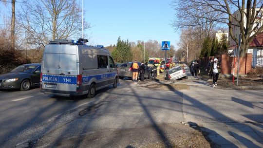 Wypadek przy szpitalu w Krychnowicach. Są utrudnienia!