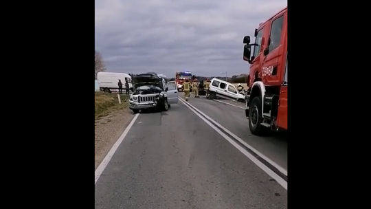 Wypadek w Błędowie pod Wierzbicą 
