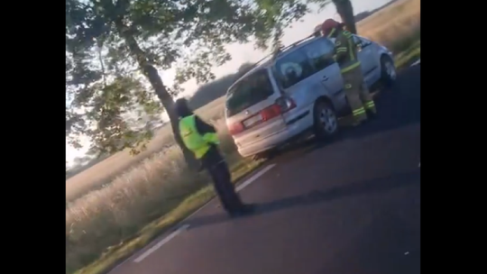 Wypadek w Bożówce. 22-latka w szpitalu 