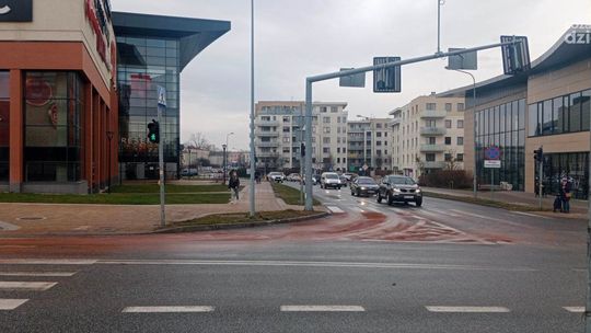 Wypadek w centrum miasta 