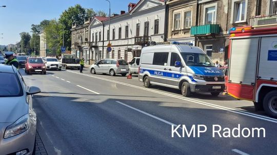Wypadek w centrum miasta 