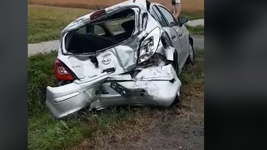 Wypadek w Kuczkach-Kolonii. Trzy osoby w szpitalu 