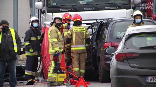 Wypadek w Makowcu [wideo]