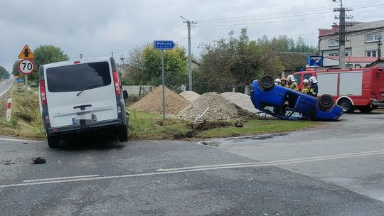 Wypadek w miejscowości Wałsnów