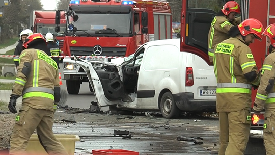 Wypadek w Milejowicach. Są utrudnienia! 