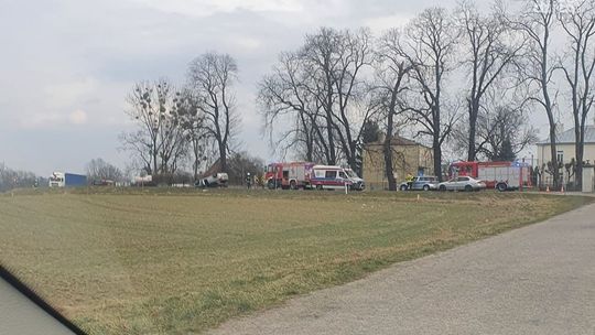 Wypadek w Opactwie. 24-latka dachowała 