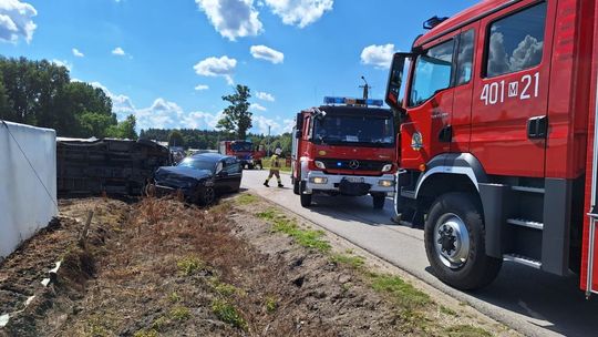 Wypadek w powiecie białobrzeskim