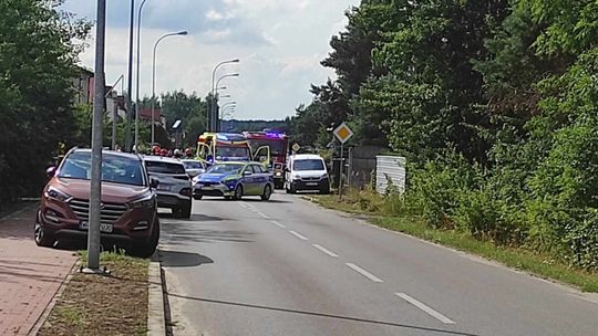 Wypadek w Skaryszewie