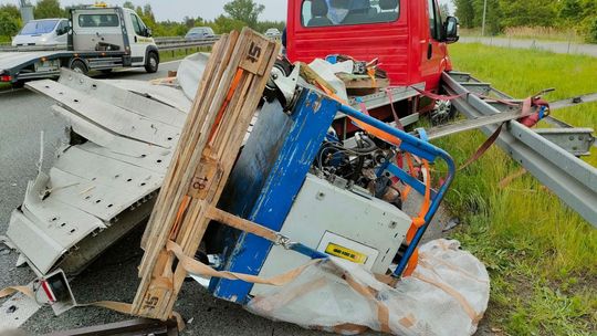 Wypadek w Starym Goździe. Mężczyzna w szpitalu
