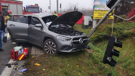 Wypadek w Sułkowicach. Dwie kobiety w szpitalu