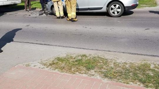 Wypadek z udziałem autobusu w Janowie pod Kozienicami