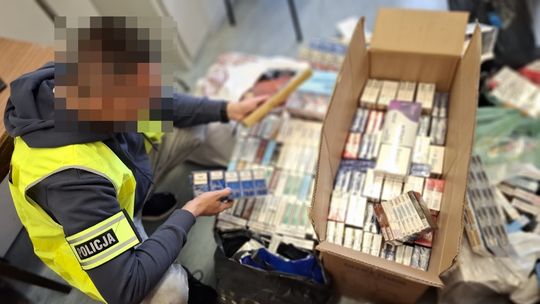 Wyroby bez akcyzy zabezpieczone na targowiskach