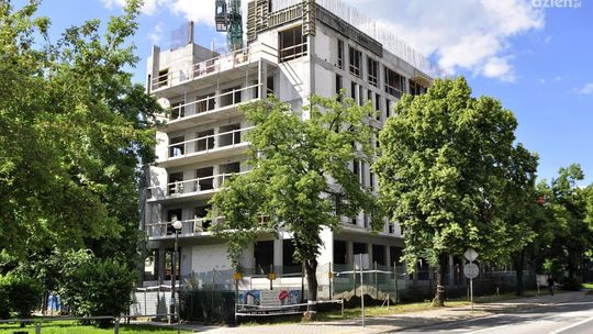 Wyrósł nowy blok przy ulicy Kościuszki