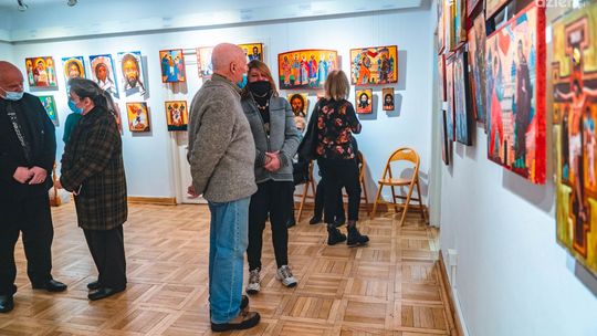 Wystawa ikon księdza Stanisława Drąga