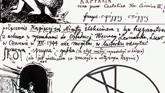 Wystawa "Treść i słowa" w galerii "Łaźnia"