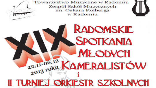 XIX Radomskie Spotkania Młodych Kameralistów