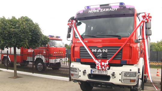 Z Pionek do Nowych Zawad. OSP z nowym wozem Z Pionek do Nowych Zawad. OSP z nowym wozem