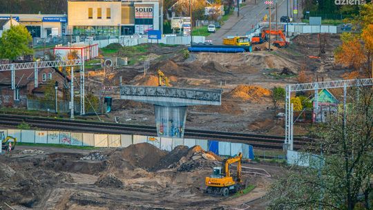 Z wiaduktu zostało tylko gruzowisko