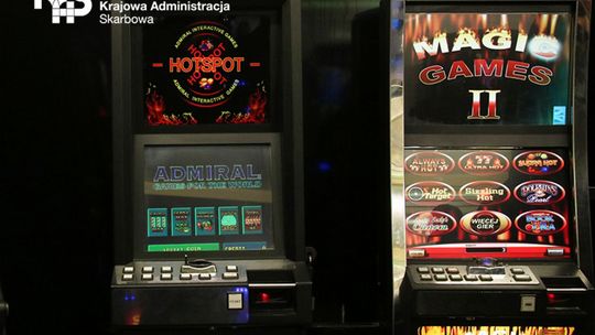Zabezpieczono 65 nielegalnych automatów do gier