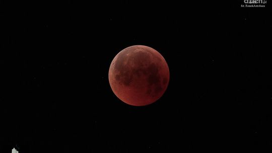 Zaćmienia księżyca nie obejrzysz w Astrobazie
