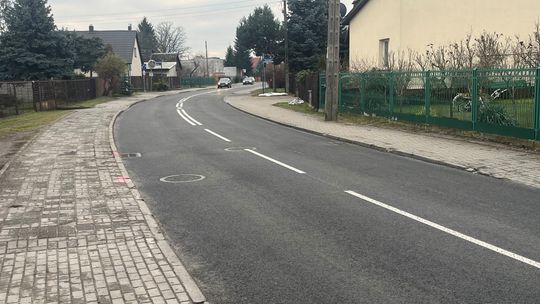 Zakończono wymianę nawierzchni na fragmencie ul. Folwarcznej