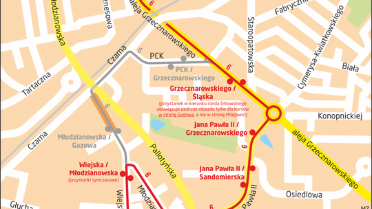 Zamkną fragment ul. Młodzianowskiej