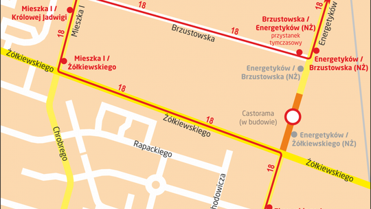 Zamkną odcinek ulicy Energetyków. Objazdy