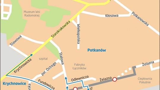 Zamkną odcinki ulic na Potkanowie (mapka)