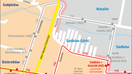 Zamkną ul. Chorzowską, będą objazdy