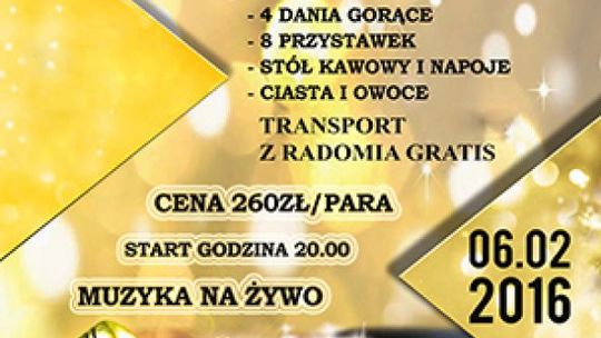 Zamkowy Bal Karnawałowy w Szydłowcu