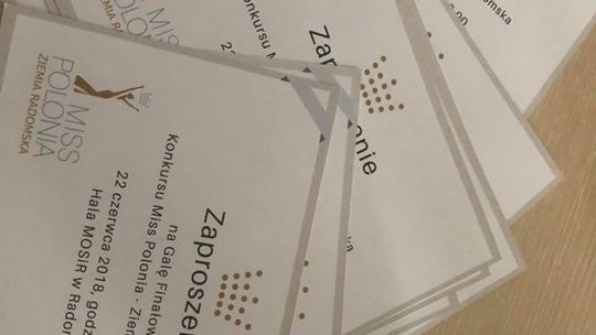 Zaproszenia na galę finałową Miss Polonia już dostępne!