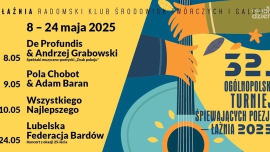 Zaśpiewają poezję w Radomiu