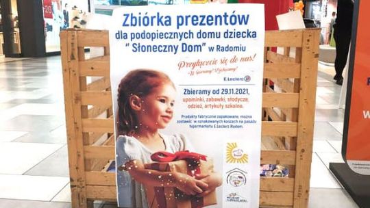 Zbiórka dla podopiecznych domu dziecka 