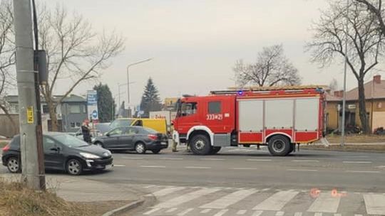 Zderzenie na ul. Kieleckiej