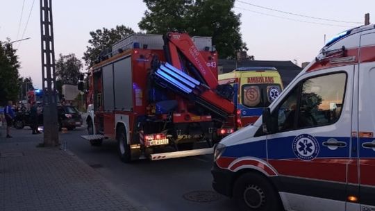 Zderzenie trzech samochodów. Są ranni