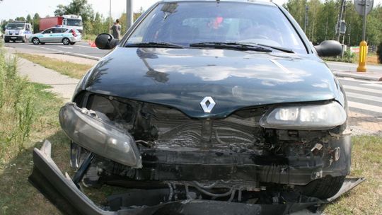 Zderzenie z lawetą - wypadek koło Radomia