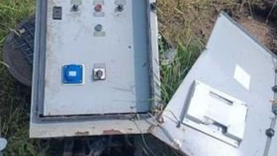 Zdewastowano przepompownię w Podgajku