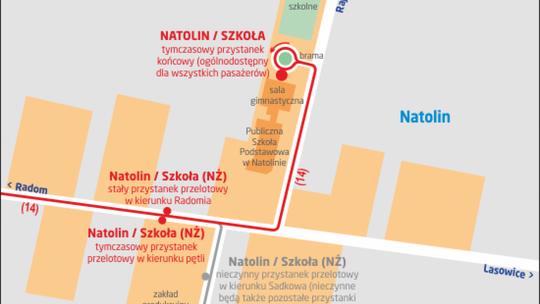 Zdjęcia do "Klechy". Zmiana trasy linii 14