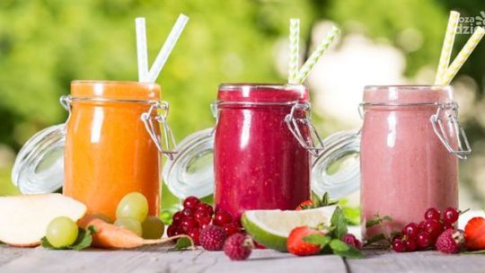 Zdrowe letnie koktajle