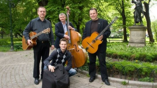 Zespół Hot D`Jazz Trio u Gombrowicza