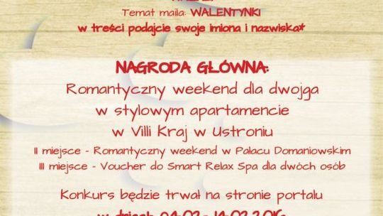 Zgłoszenia do Plebiscytu Walentynkowego
