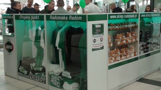 "Zielona wyspa", czyli nowy sklep Radomiaka