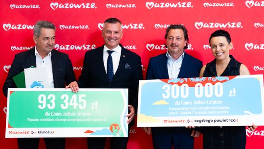 Zielone inwestycje i czyste powietrze. Mazowsze wspiera lokalne gminy