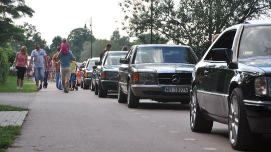Zlot mercedesów w Jedlni - Letnisko