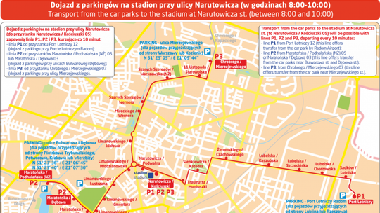 Zmiany w komunikacji miejskiej podczas ŚDM