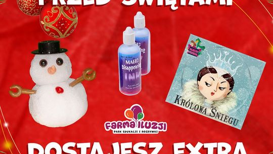 Znikający atrament, bałwanek do ulepienia, oto dziecięce marzenia