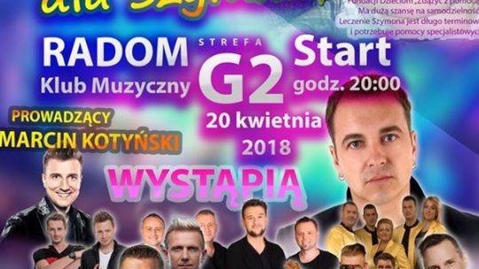 Zobacz gwiazdy, które zagrają dziś dla Szymka