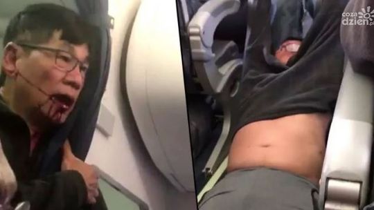 ZOBACZ VIDEO JAK W SAMOLOCIE OBSŁUGA BIJE I USUWA Z POKŁADU PASAŻERA!