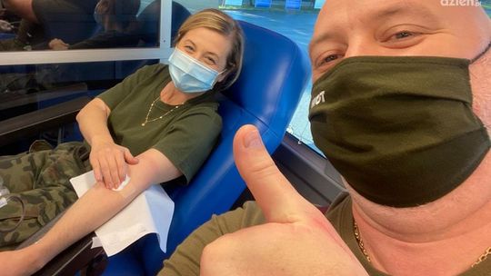 Żołnierz WOT uległ wypadkowi. Potrzebna krew