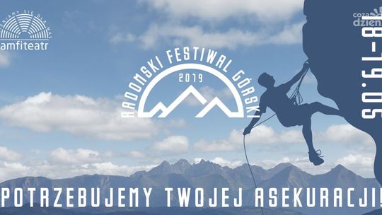 Zostań wolontariuszem Radomskiego Festiwalu Górskiego